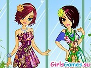 Игра Цветочные девочки